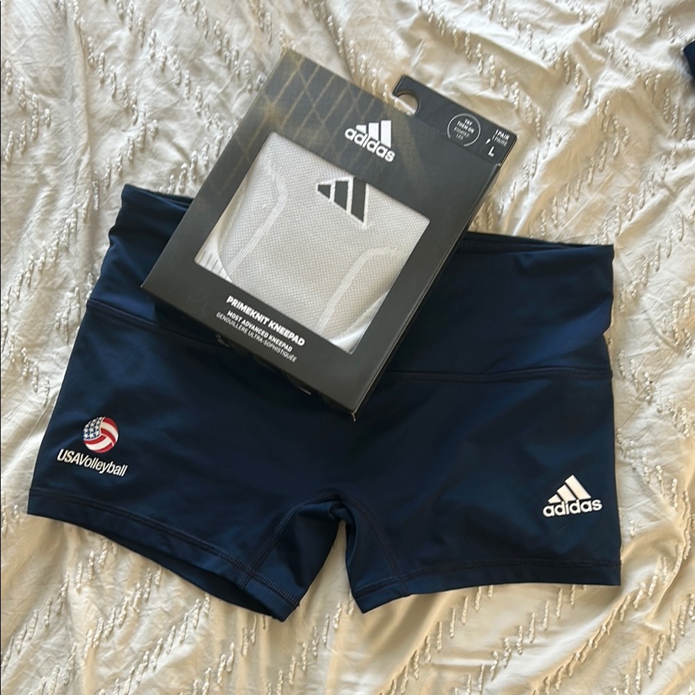 Volleyball Shorts and Kneepads